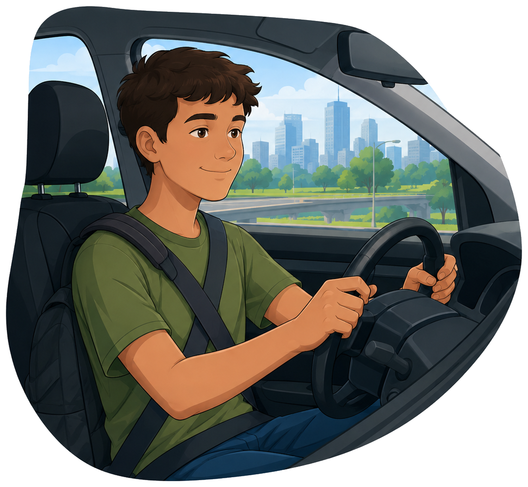 Teen behind-the-wheel lessons
